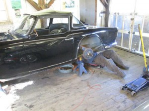 TR4 500 A TR4 with a Surry top